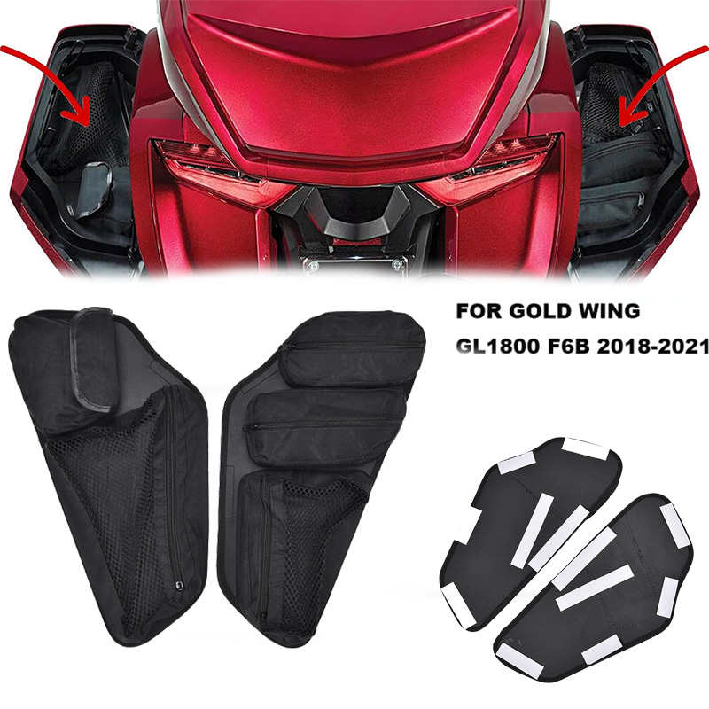 Motorcycle Gear With Airbag - Bolsa para SILLÍN de motocicleta, estuche