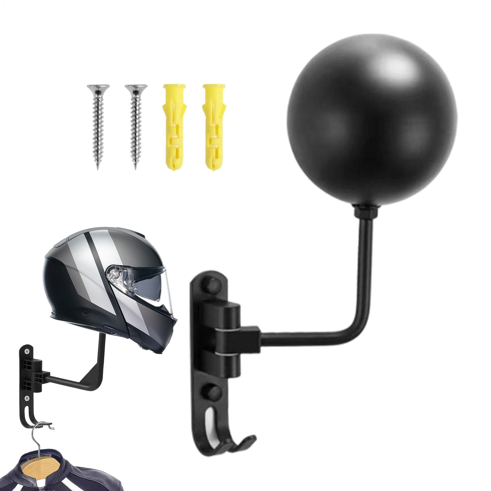 Motorcycle Gear Wall Mount - Estante para casco de motocicleta, organizador