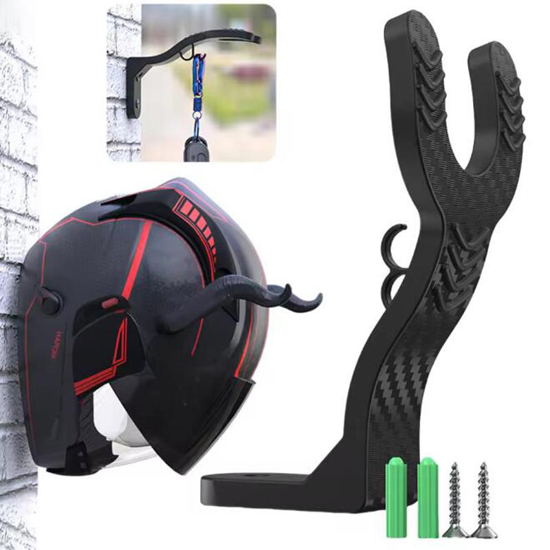 Motorcycle Gear Wall Mount - Ganchos para Casco de Motocicleta, Ganchos
