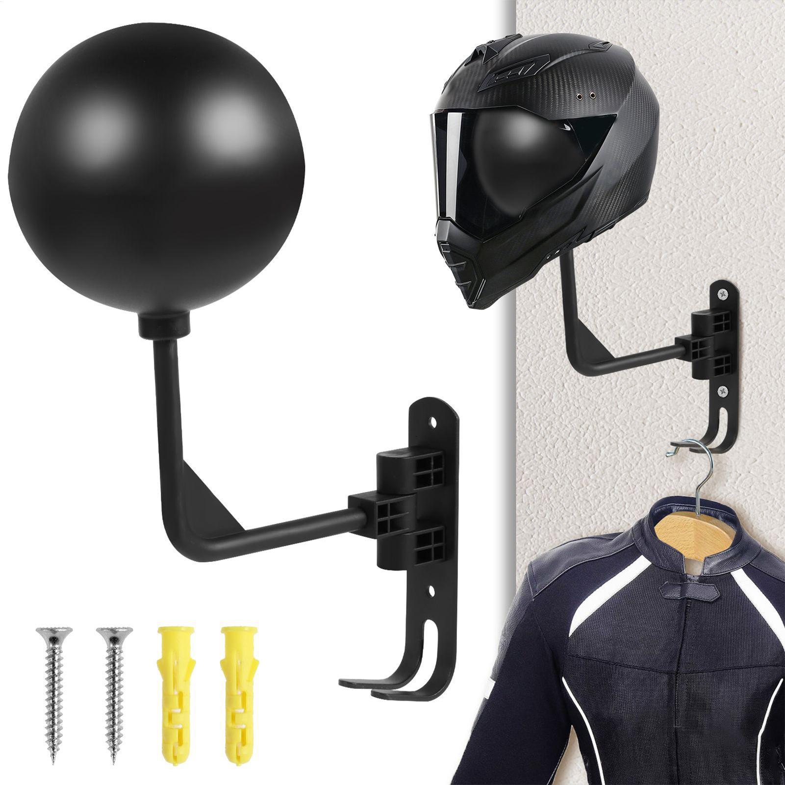 Motorcycle Gear Wall Mount - Accesorios para motocicleta, soporte para casco