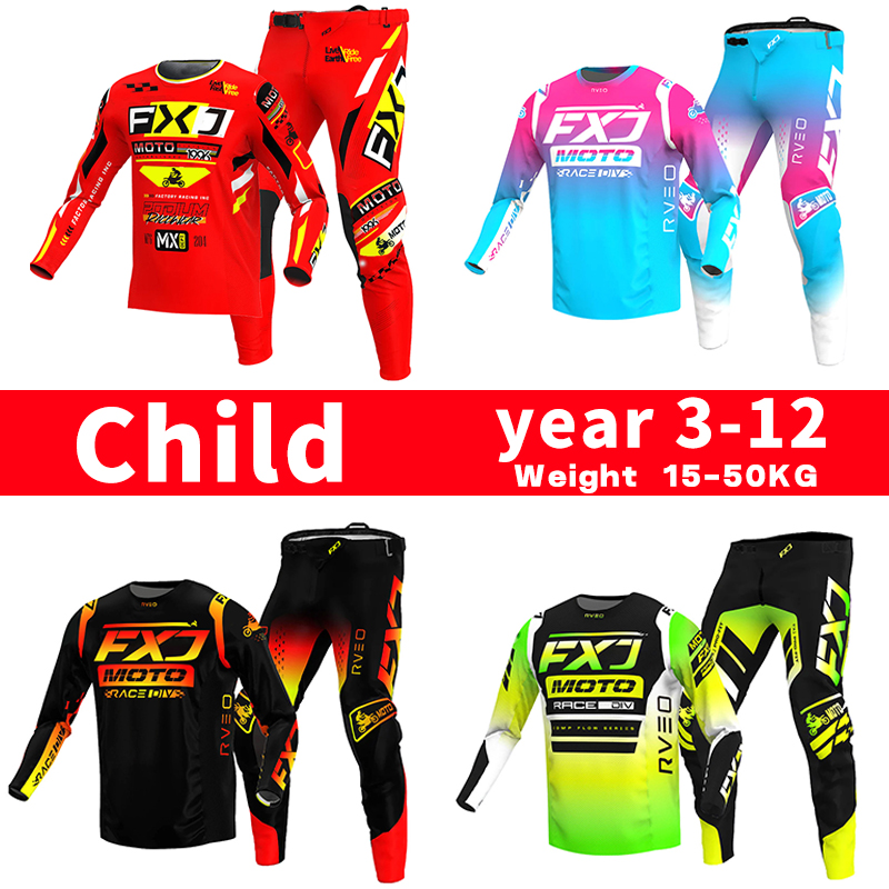 Motorcycle Gear Kids - TAMAÑO 20 22 24 26 28