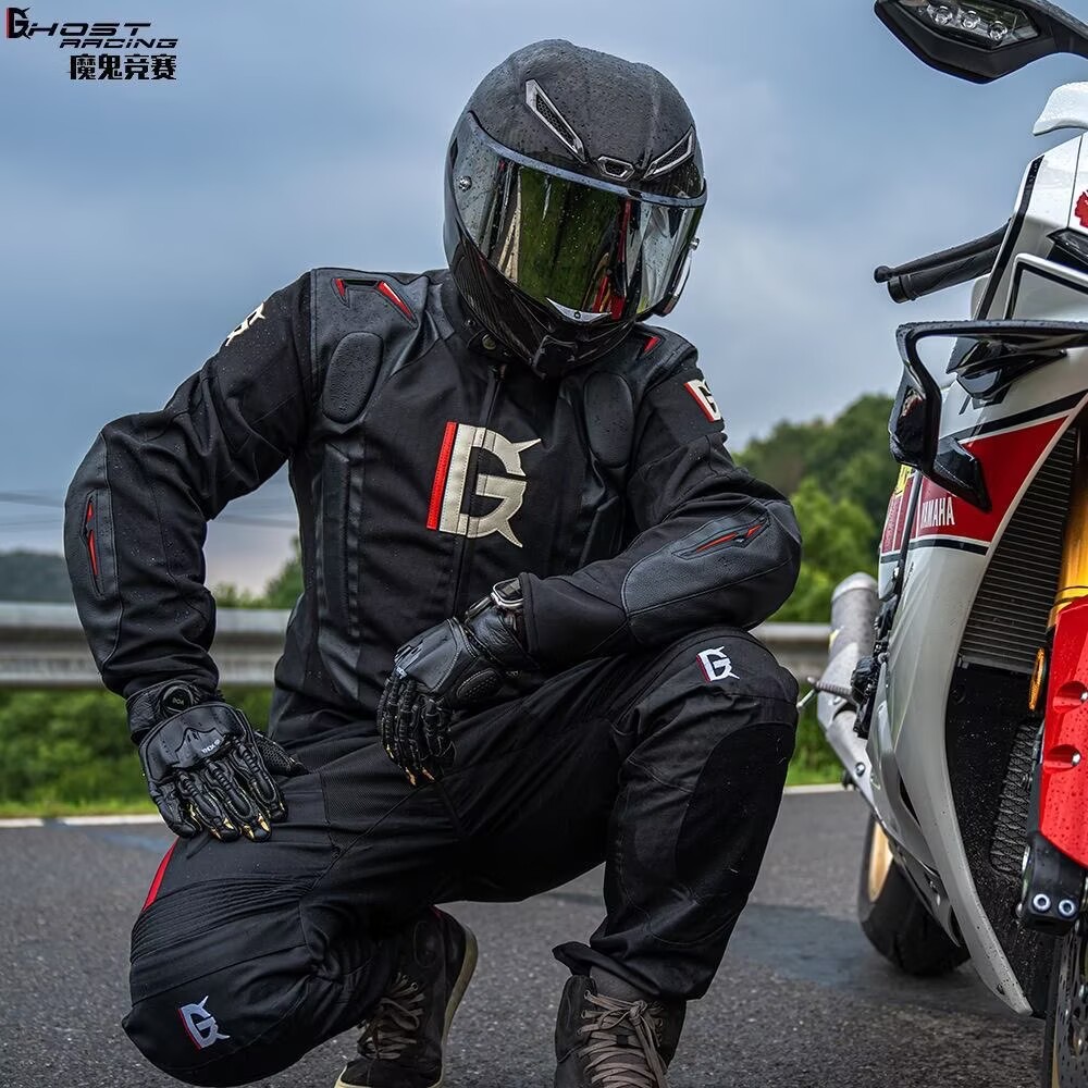 Motorcycle Gear With Airbag - Conjunto de Traje de Motociclismo con