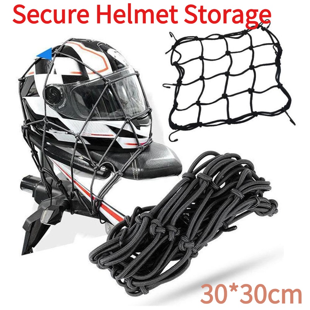 Motorcycle Gear Wall Mount - Red de carga universal para motocicleta,
