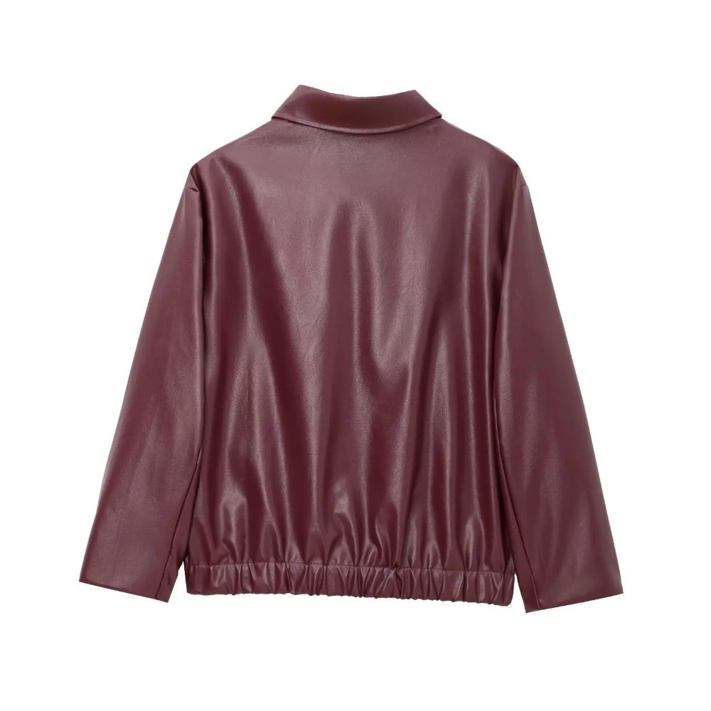 Chaqueta de Cuero PU Vintage,  - Motorcycle Gear Outfit reseña y precio