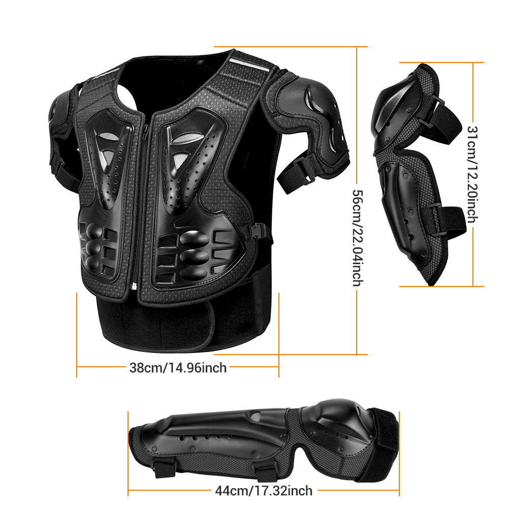 Armadura de motocicleta, chaqu - Motorcycle Gear Kids reseña y precio