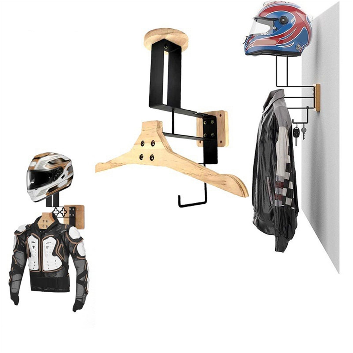 Nuevo Soporte de Pared para Ca - Motorcycle Gear Wall Mount reseña y precio