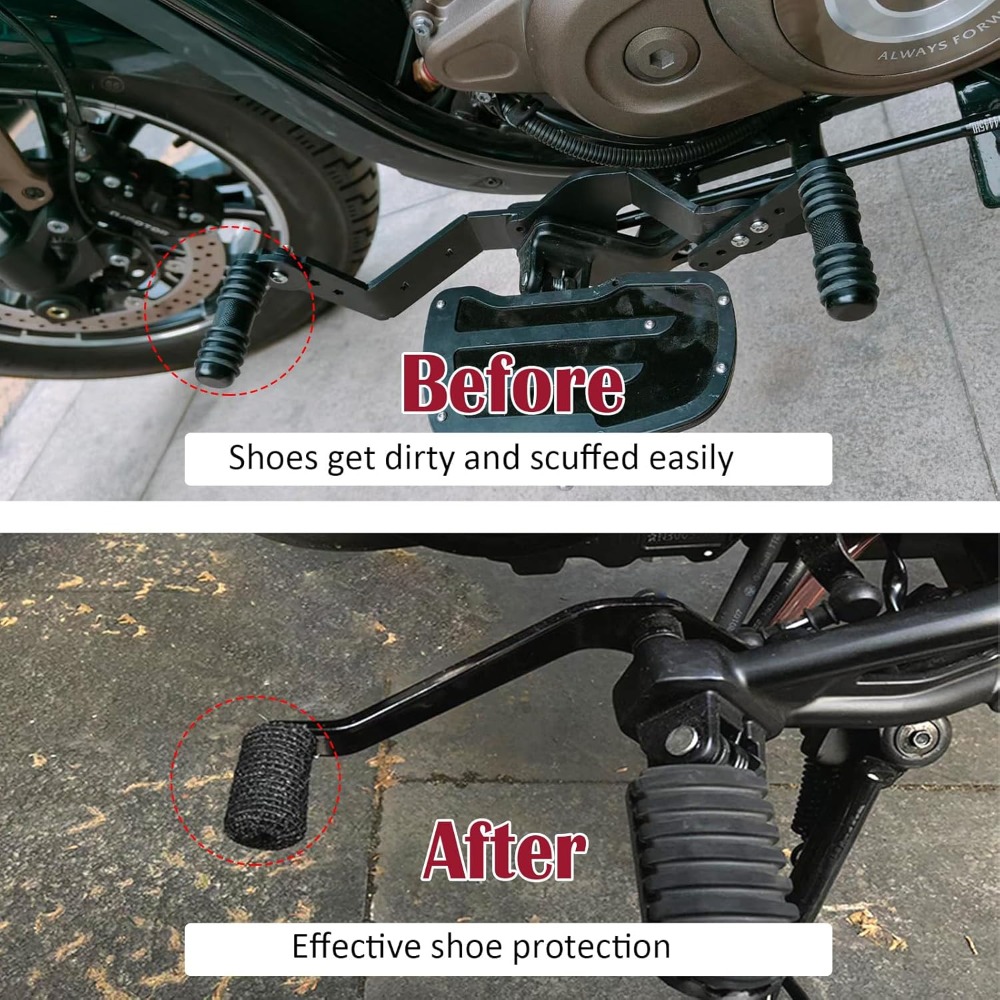 Protector de Palanca de Cambio - Motorcycle Gear Shift Pattern reseña y precio